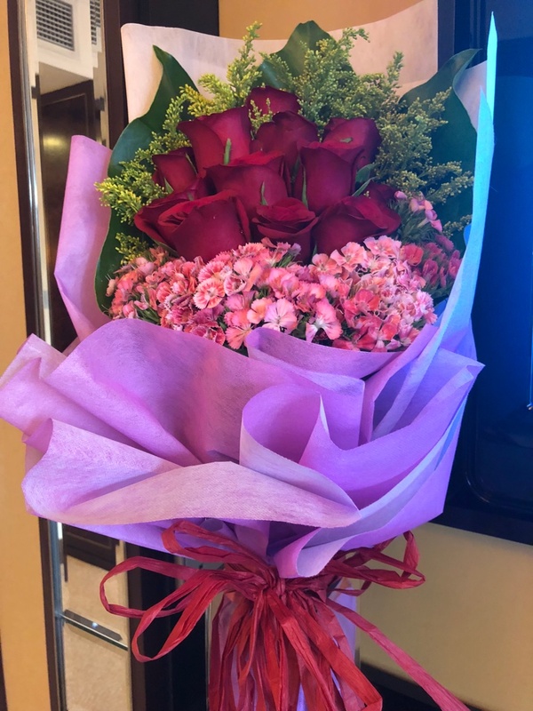 Bouquet of flowers Shangri-la Kuala Lumpur