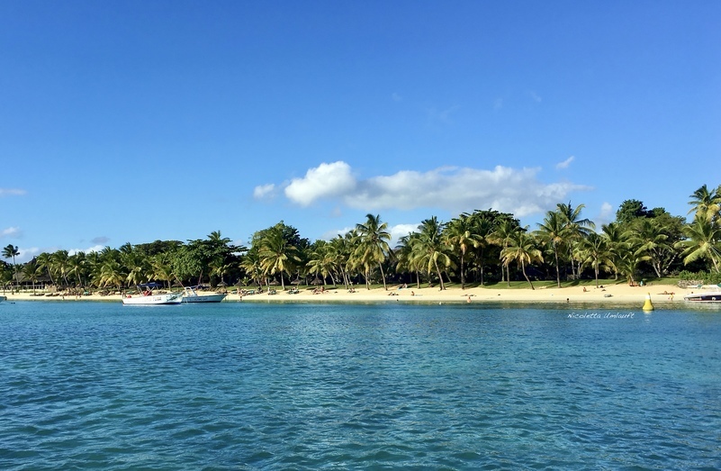 The beach Trou aux Biches