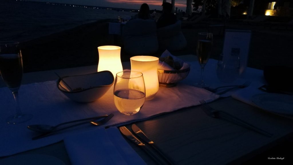 Dinner on the beach - Ikos Olivia