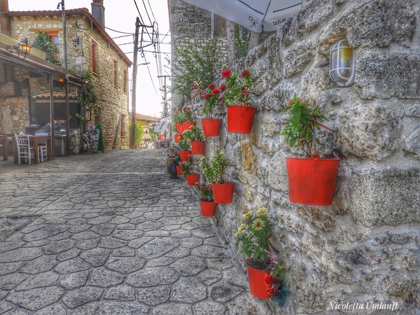 Alley in Afytos